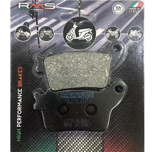 510-2930 RMS BALATA HONDA/SUZUKI/KAWASAKI/ YZF 1 M - Arka