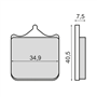 510-2860 RMS BALATA Bmw G 450