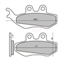 510-0363 RMS SİNTER METAL PEUGEOT-PIAGGIO-VESPA